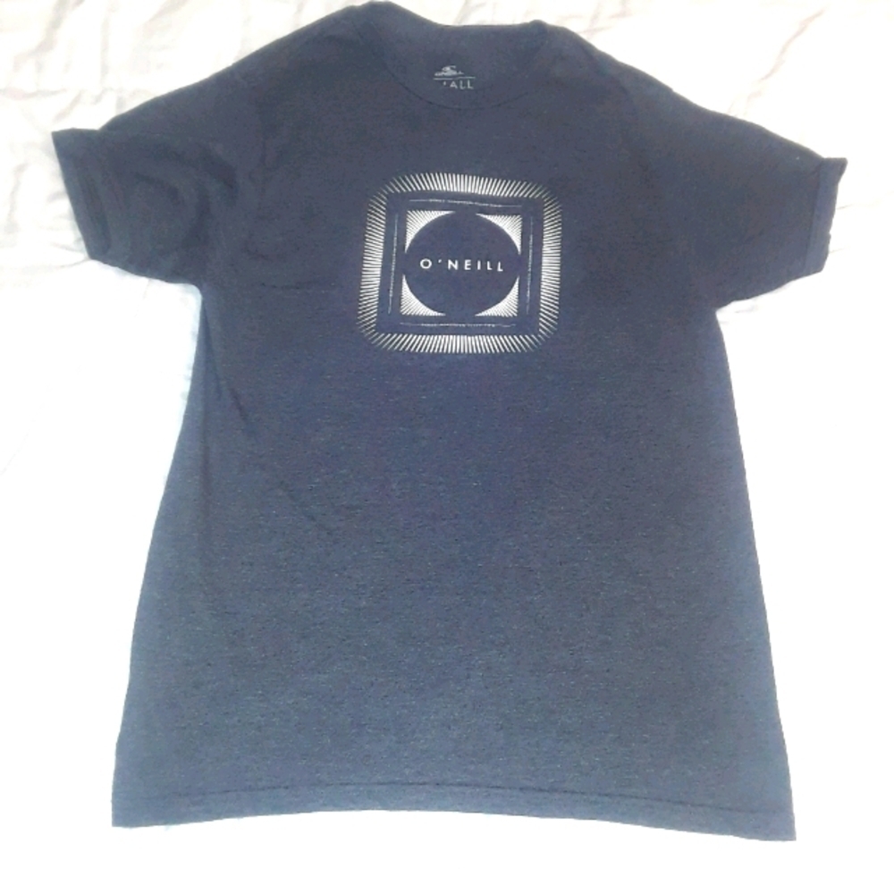 O'NEILL Gray & White Modern Fit T-Shirt - Size S